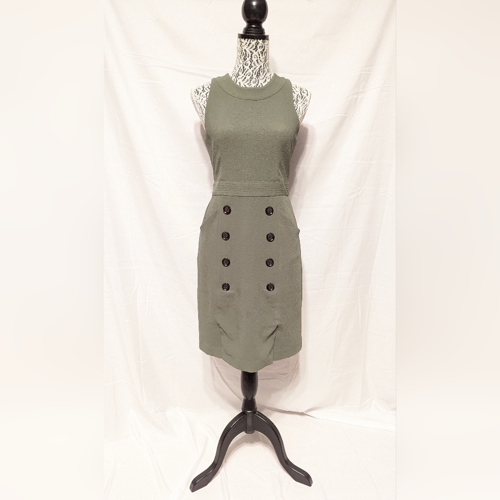 Banana Republic Army Green Dress!